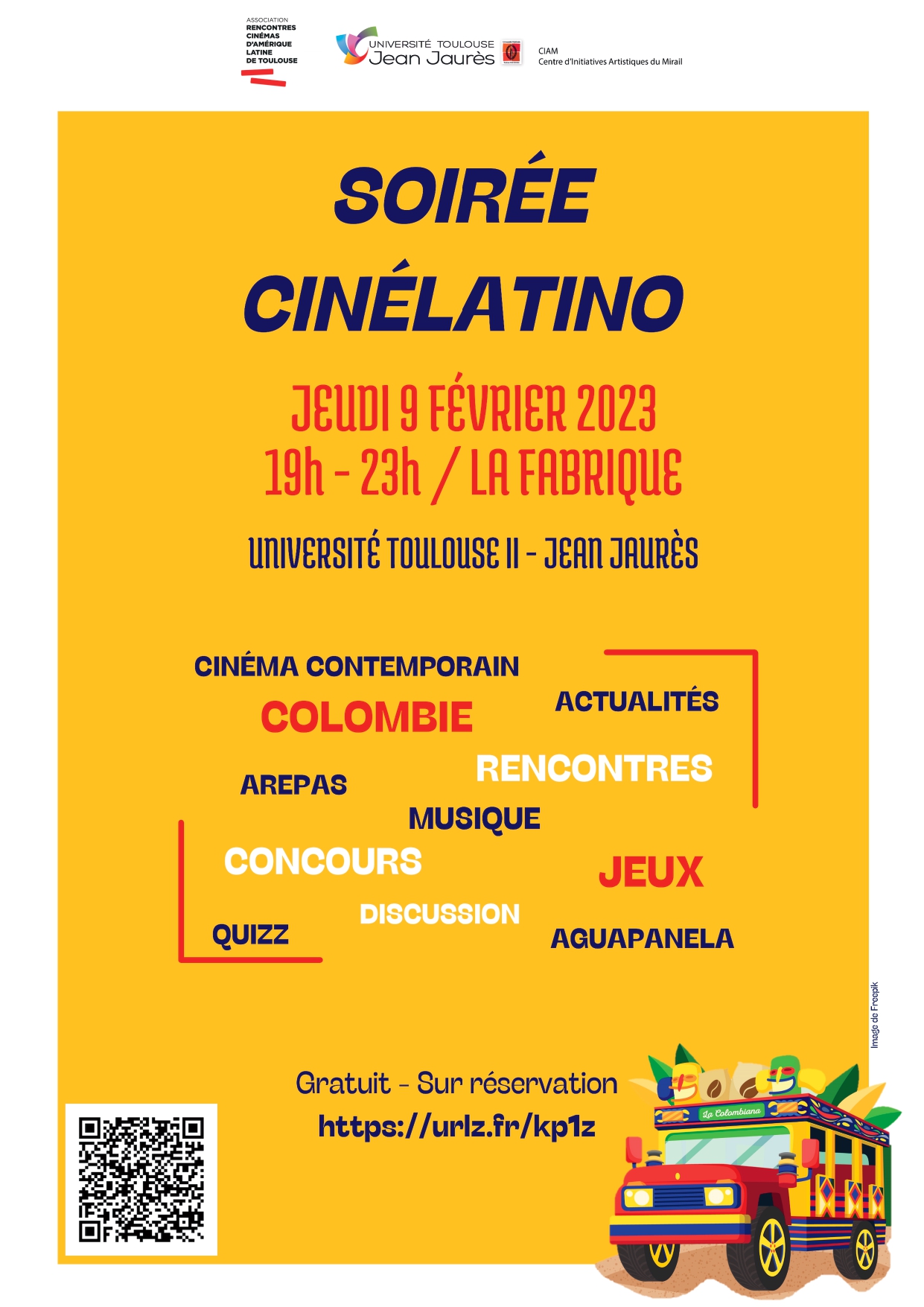 Soirée Cinélatino