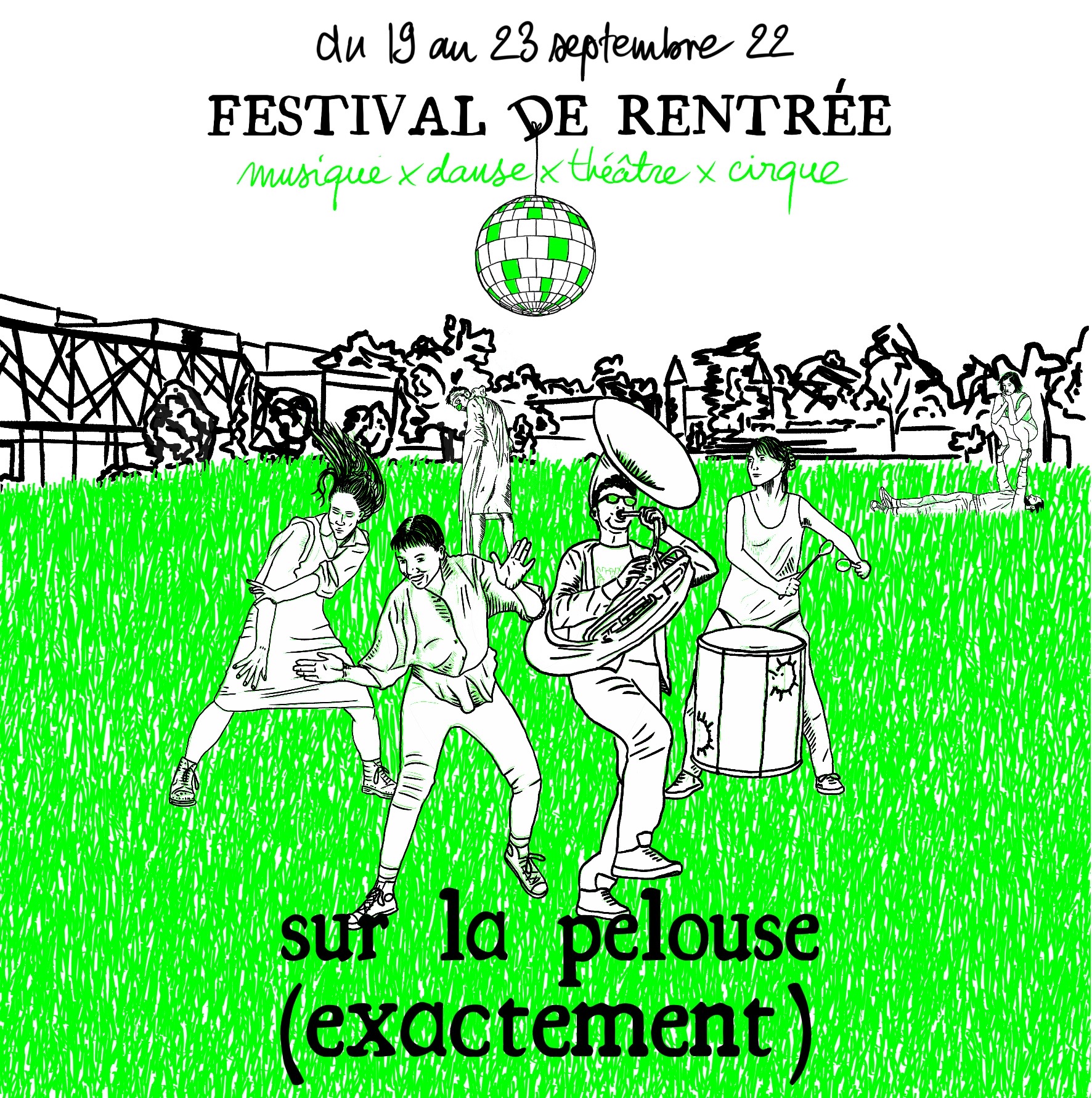 Festival de rentrée Sur la pelouse exactement